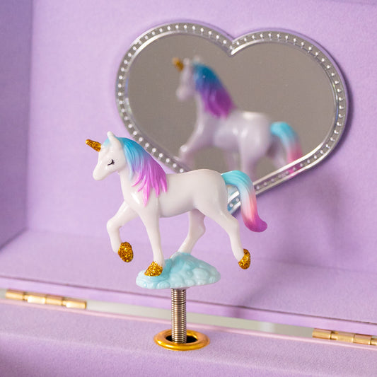 Whimsical Unicorn Musical Jewelry Box