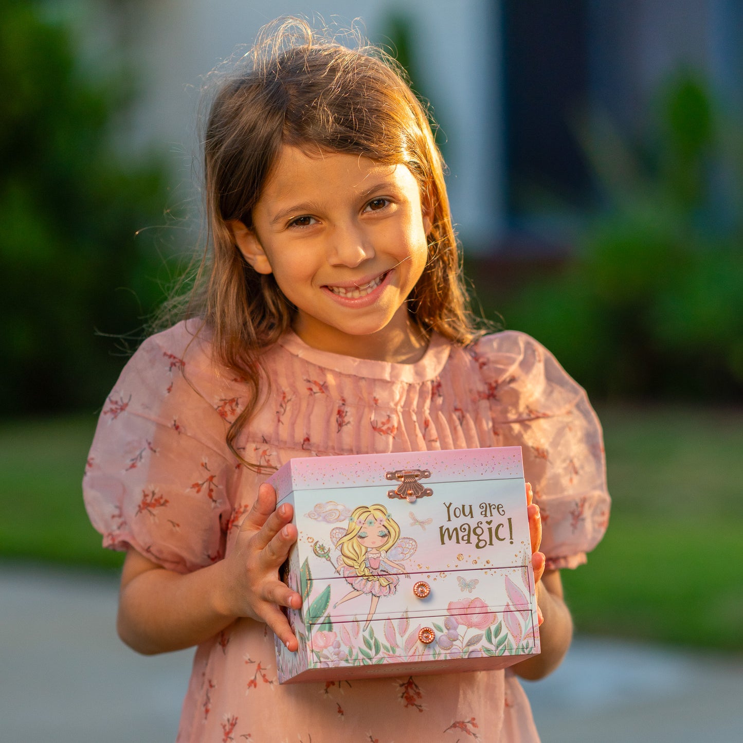 Enchanted Fairy Musical Jewelry Box with Drawers