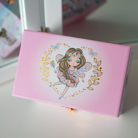Fairy Tale Musical Jewelry Box with Drawers