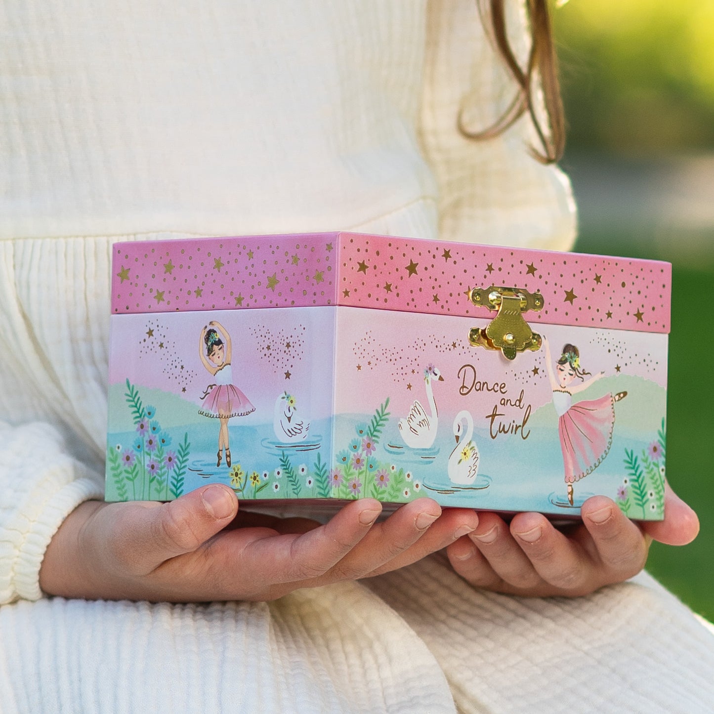 Sweet Ballerina Musical Jewelry Box