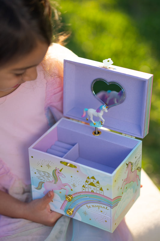 Magical Unicorn Musical Jewelry Box