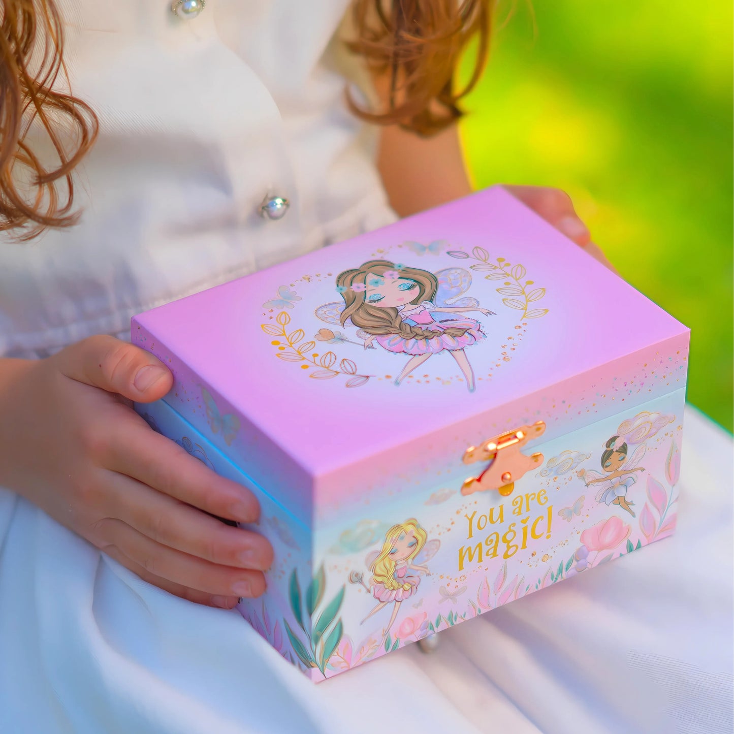 Fairy Musical Jewelry Box – Plays Dance of the Sugar Plum Fairy