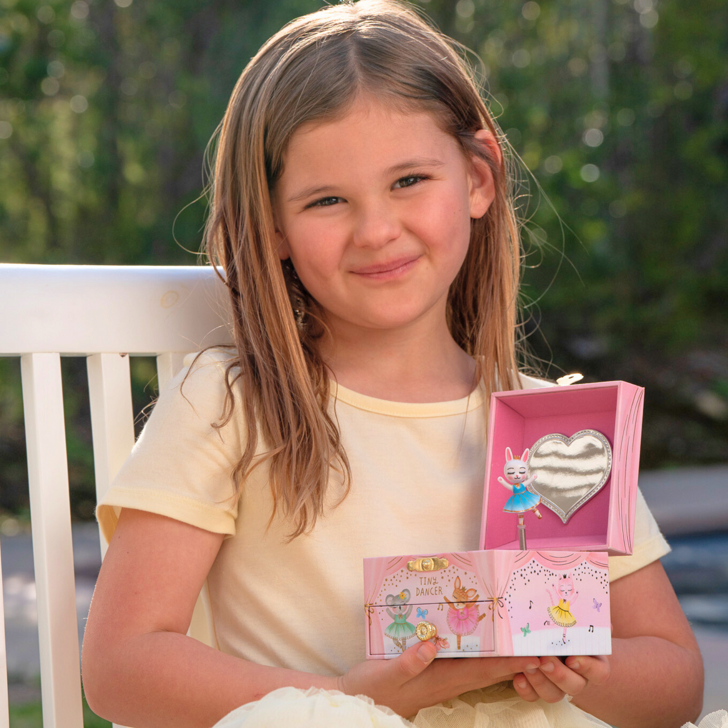 Animal Ballerina Musical Jewelry Box w/ Drawer