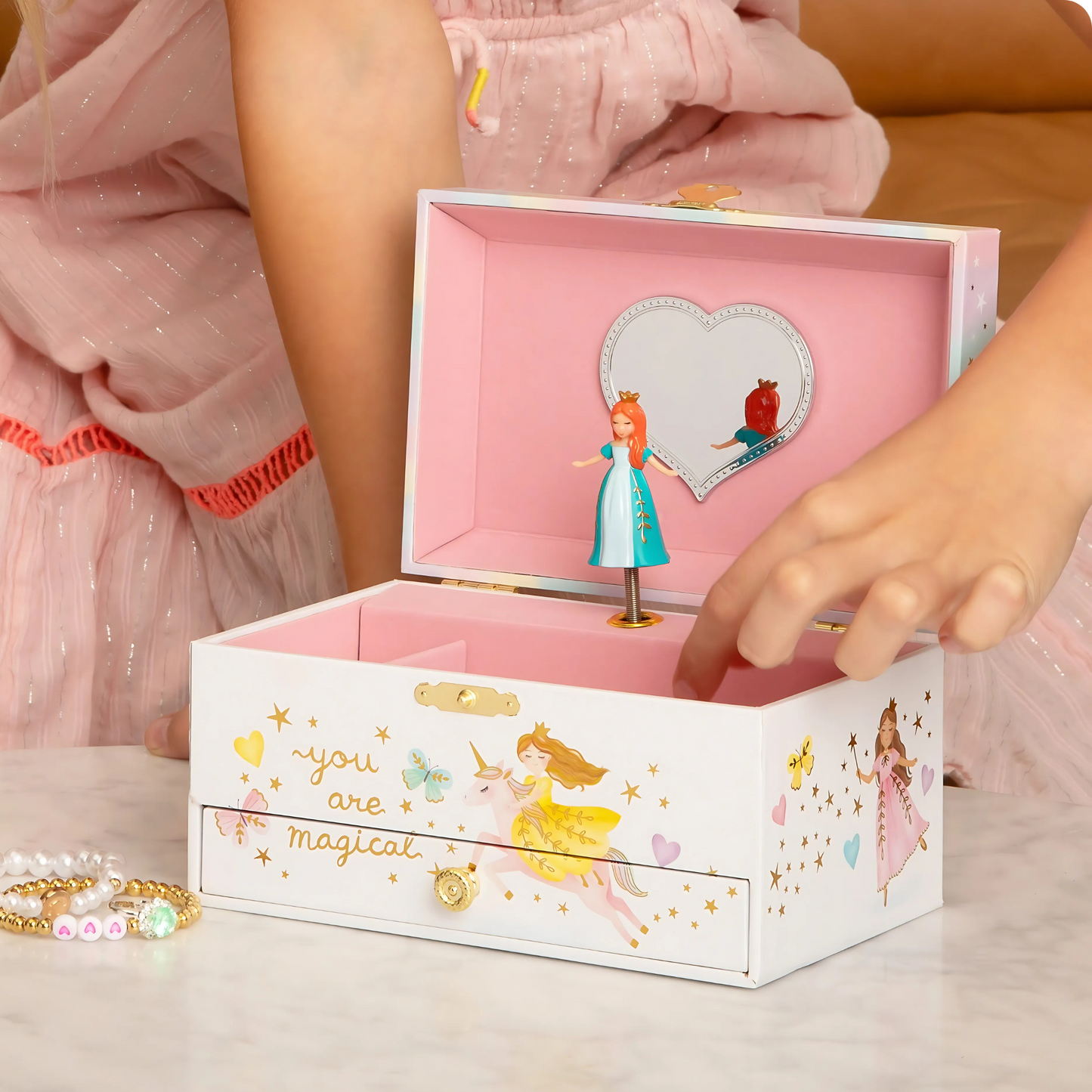 Princess Musical Jewelry Box – Waltz of the Flowers with Twirling Princess