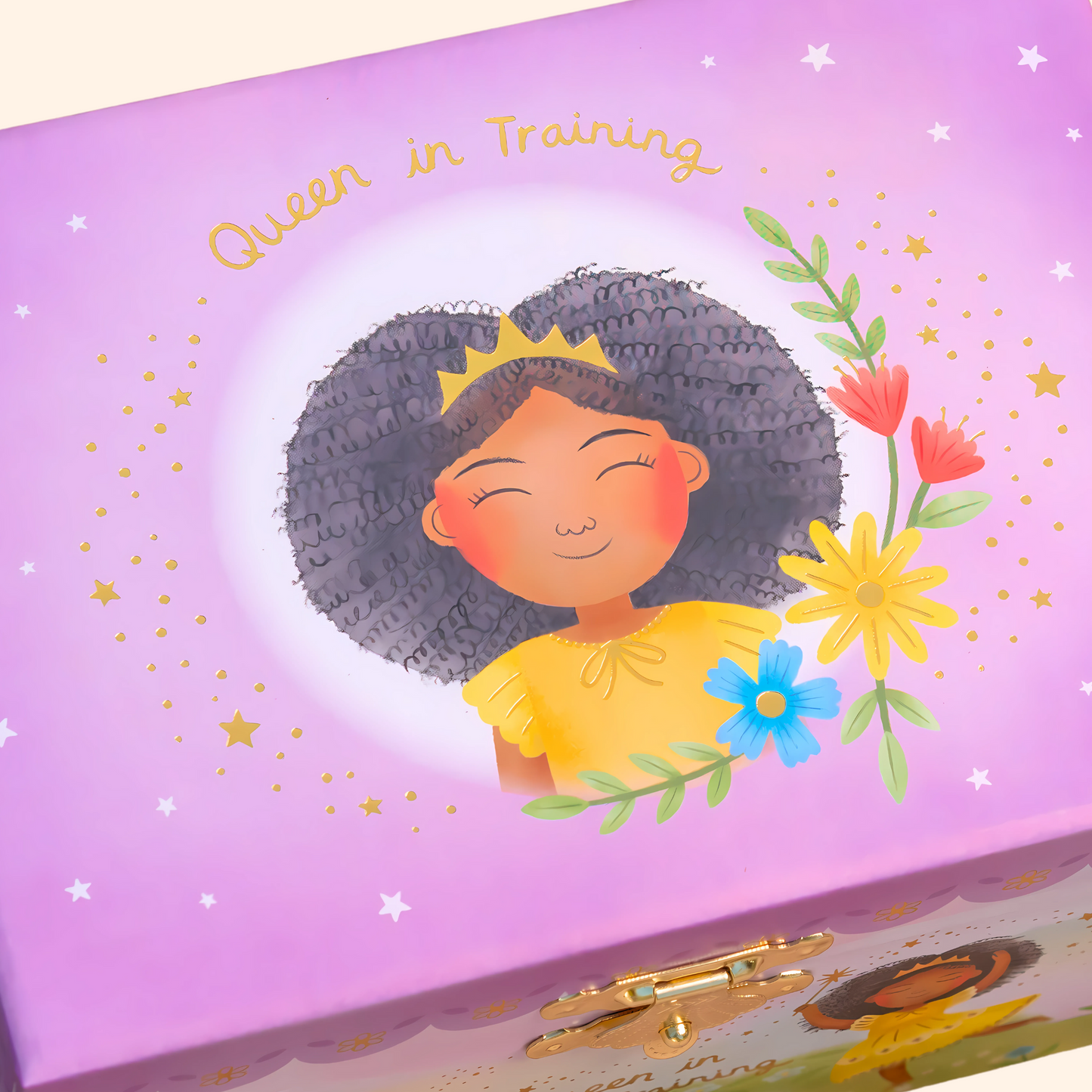 Queen in Training Musical Jewelry Box w/ Drawer