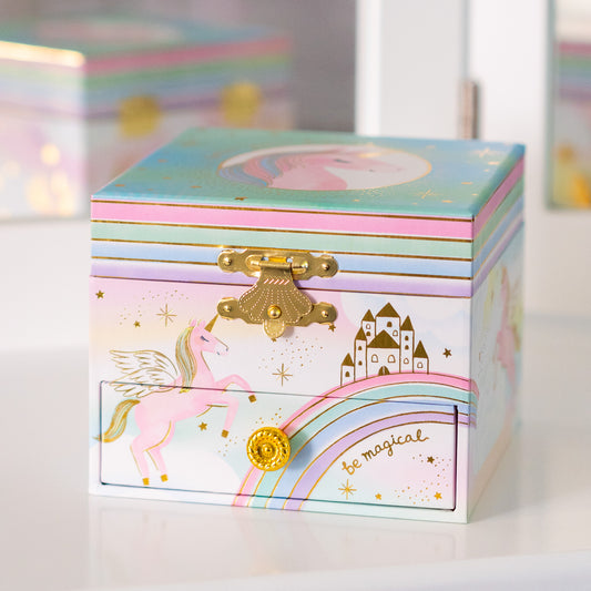 Enchanted Unicorn Musical Jewelry Box