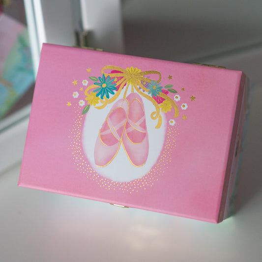 Sweet Ballerina Musical Jewelry Box