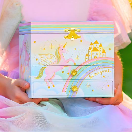 Magical Unicorn Musical Jewelry Box