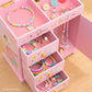 Swan Lake Ballerina Musical Jewelry Box w/ Drawers