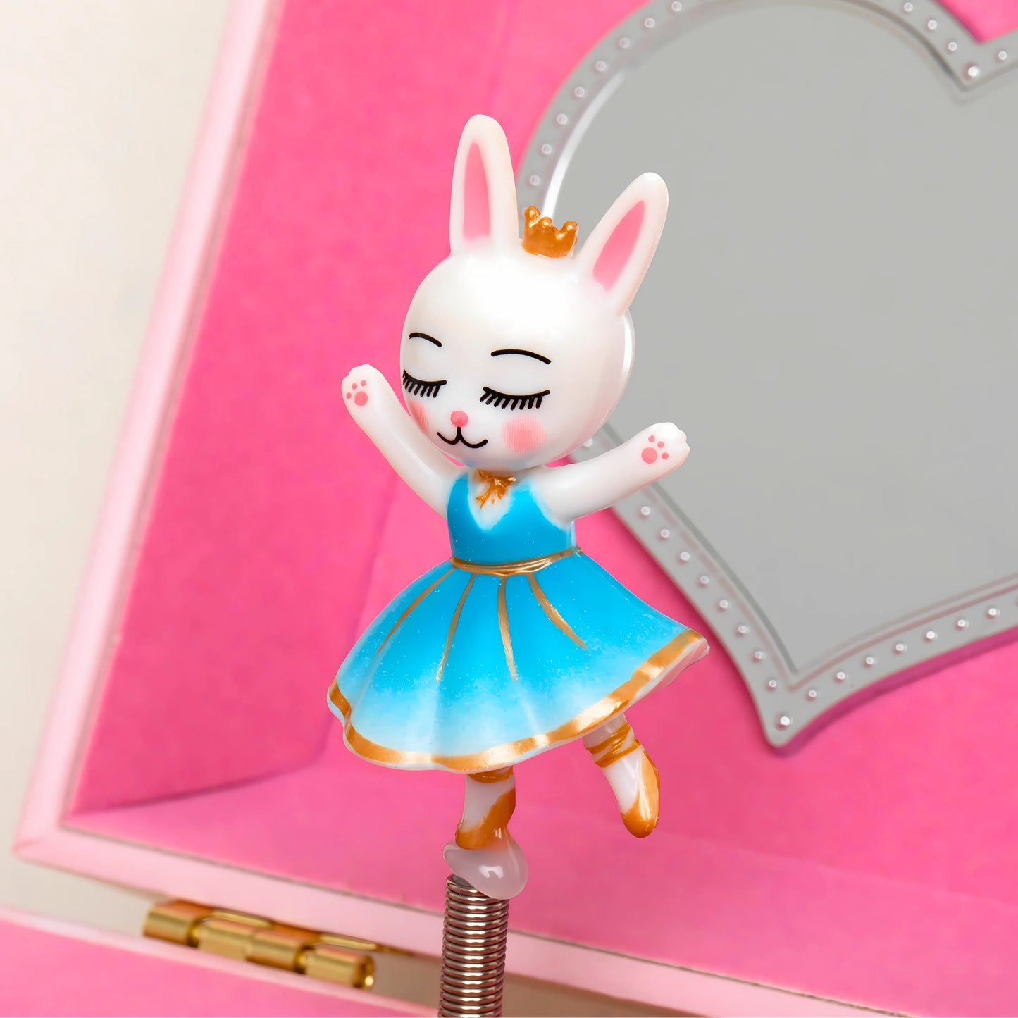 Large 2-Drawer Animal Ballerina Jewelry Box