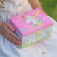 Floral Unicorn Musical Jewelry Box | Waltz of the Flowers