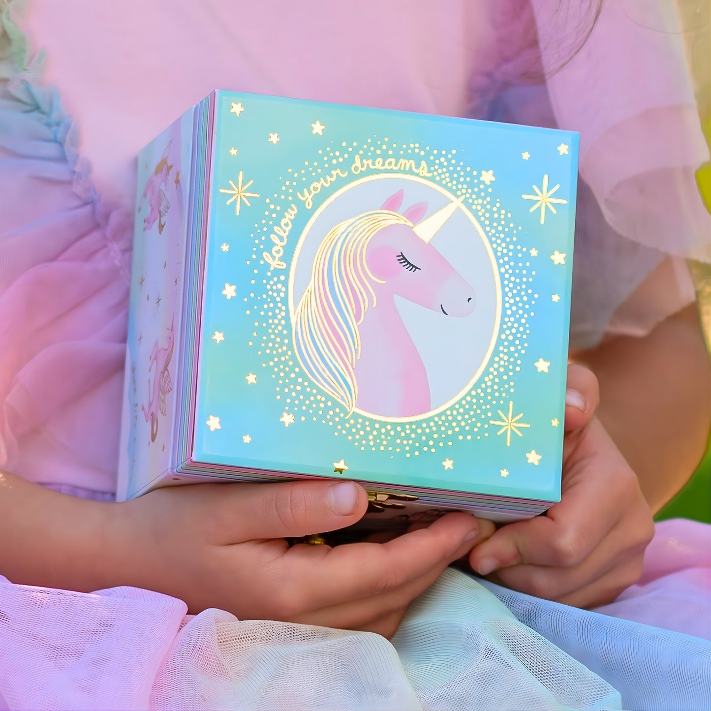 Enchanted Unicorn Musical Jewelry Box