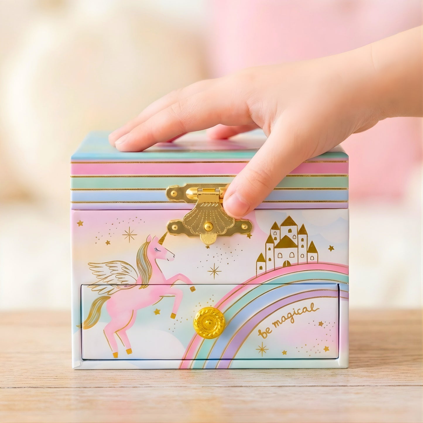 Enchanted Unicorn Musical Jewelry Box