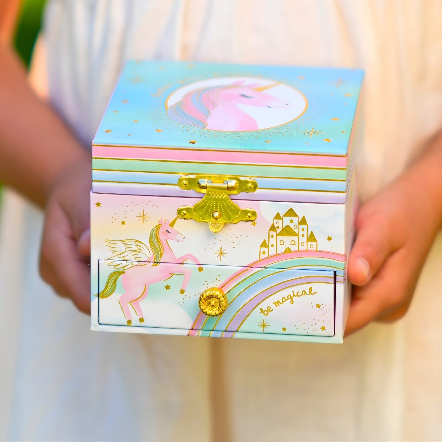 Enchanted Unicorn Musical Jewelry Box